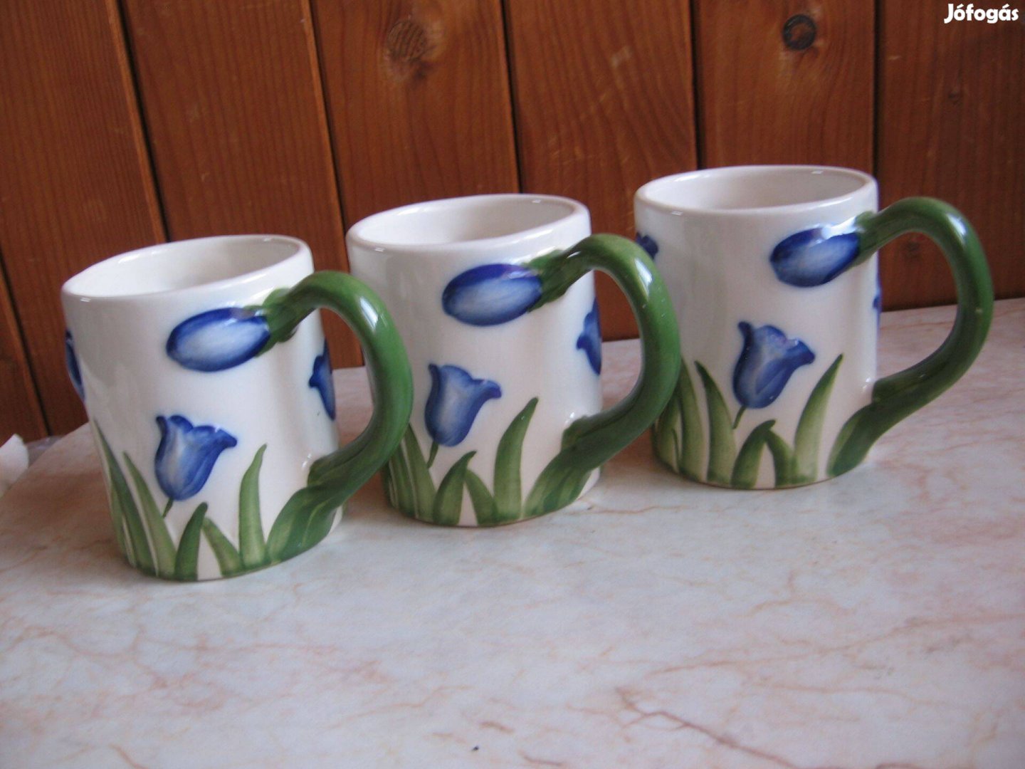 Új kerámia bögre, 3 db