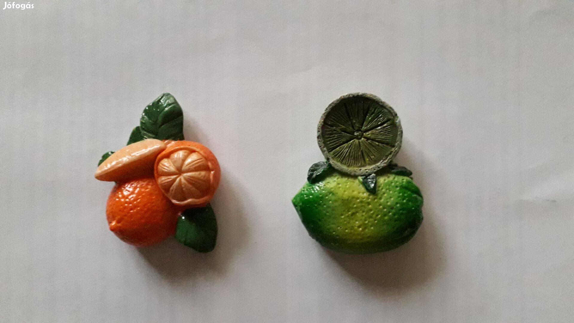 Új kerámia gyümölcs hűtőmágnes darabár