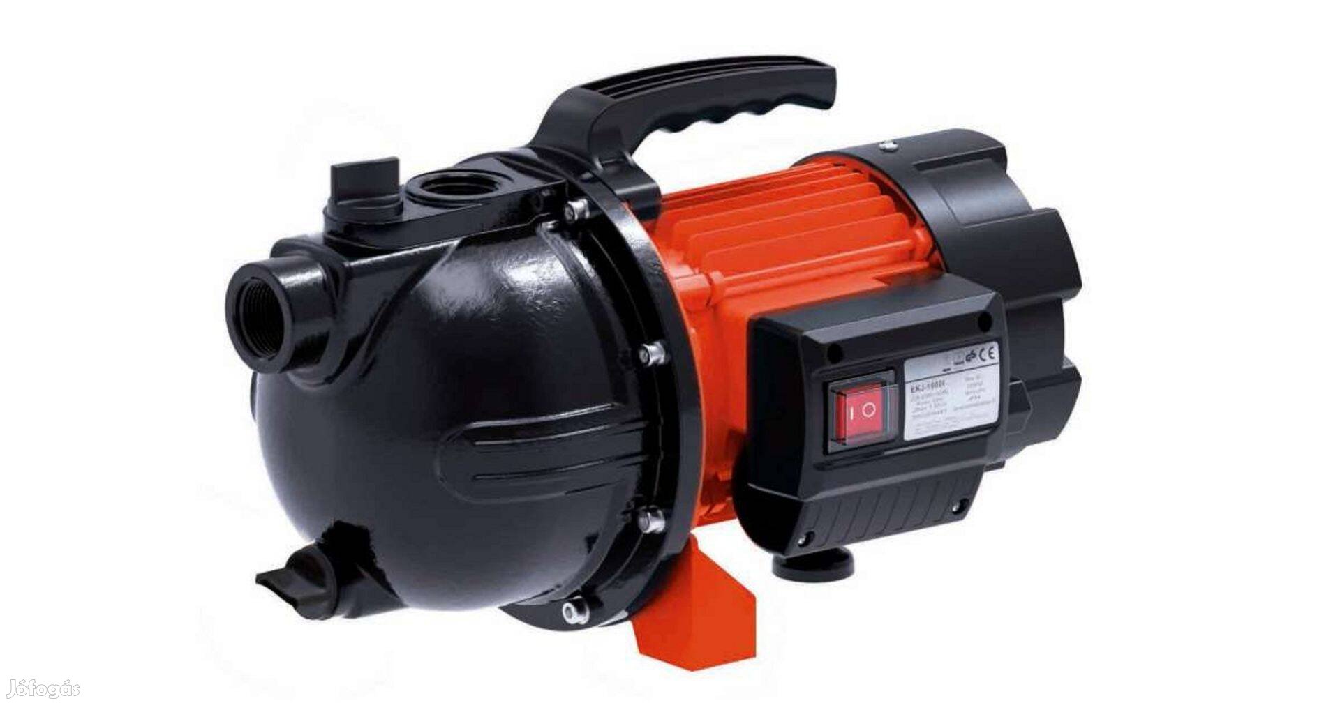 Új kerti szivattyú 1200W réz jet önfelszívó öntöző pedrollo helyett