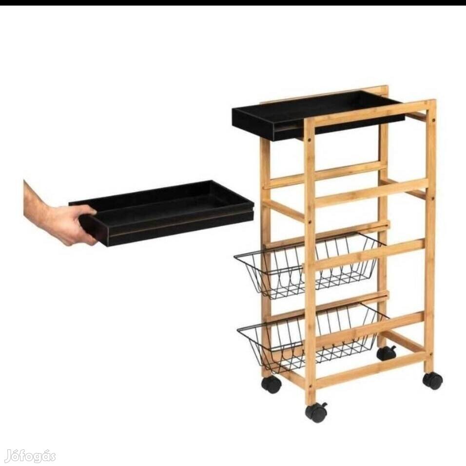 Új konyhai polc, tárolós