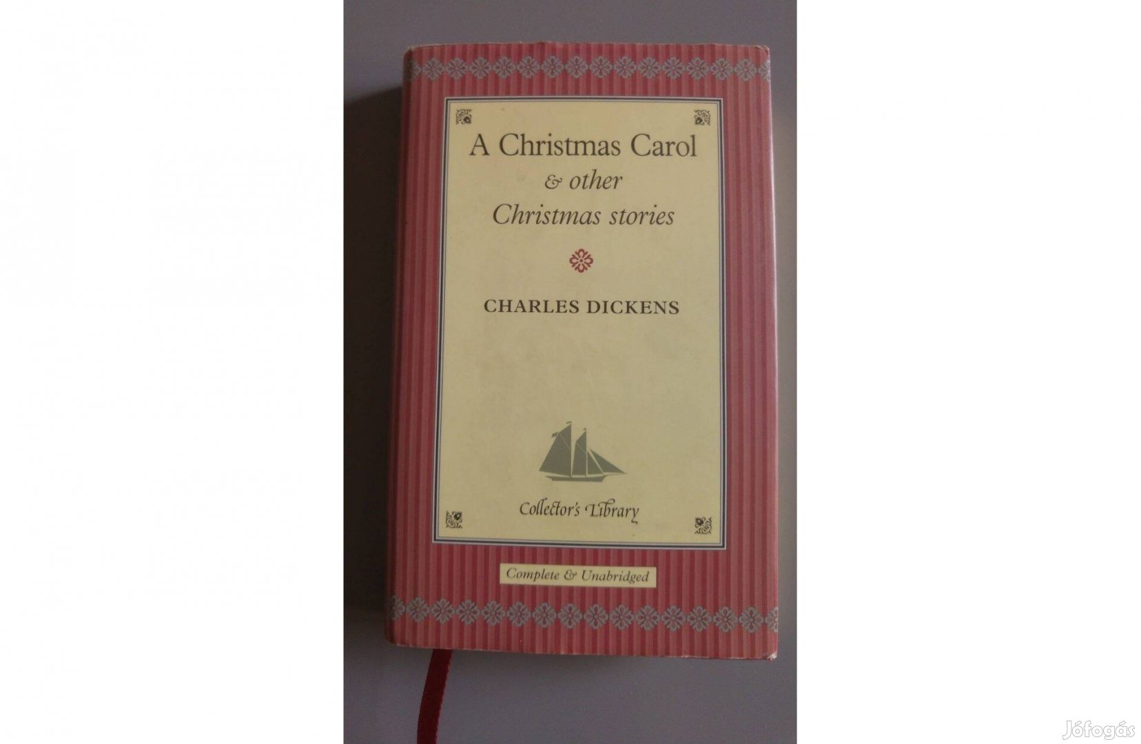 Új könyv: Charles Dickens - A Christmas Carol / arany élfestett lapok