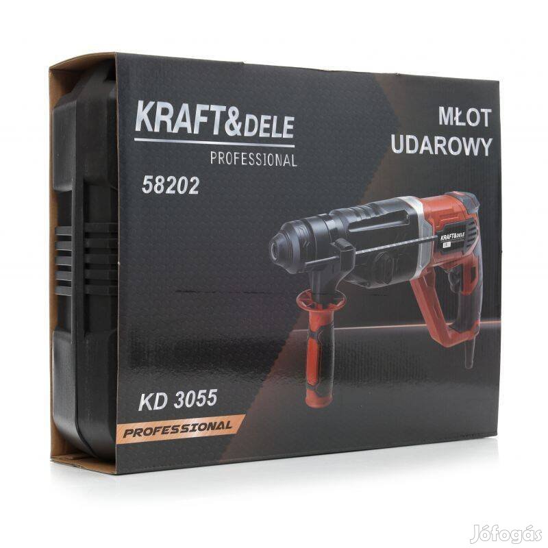 Új kraft&dele kd3055 5J Fúrókalapács, vésőkalapács 2700W eladó