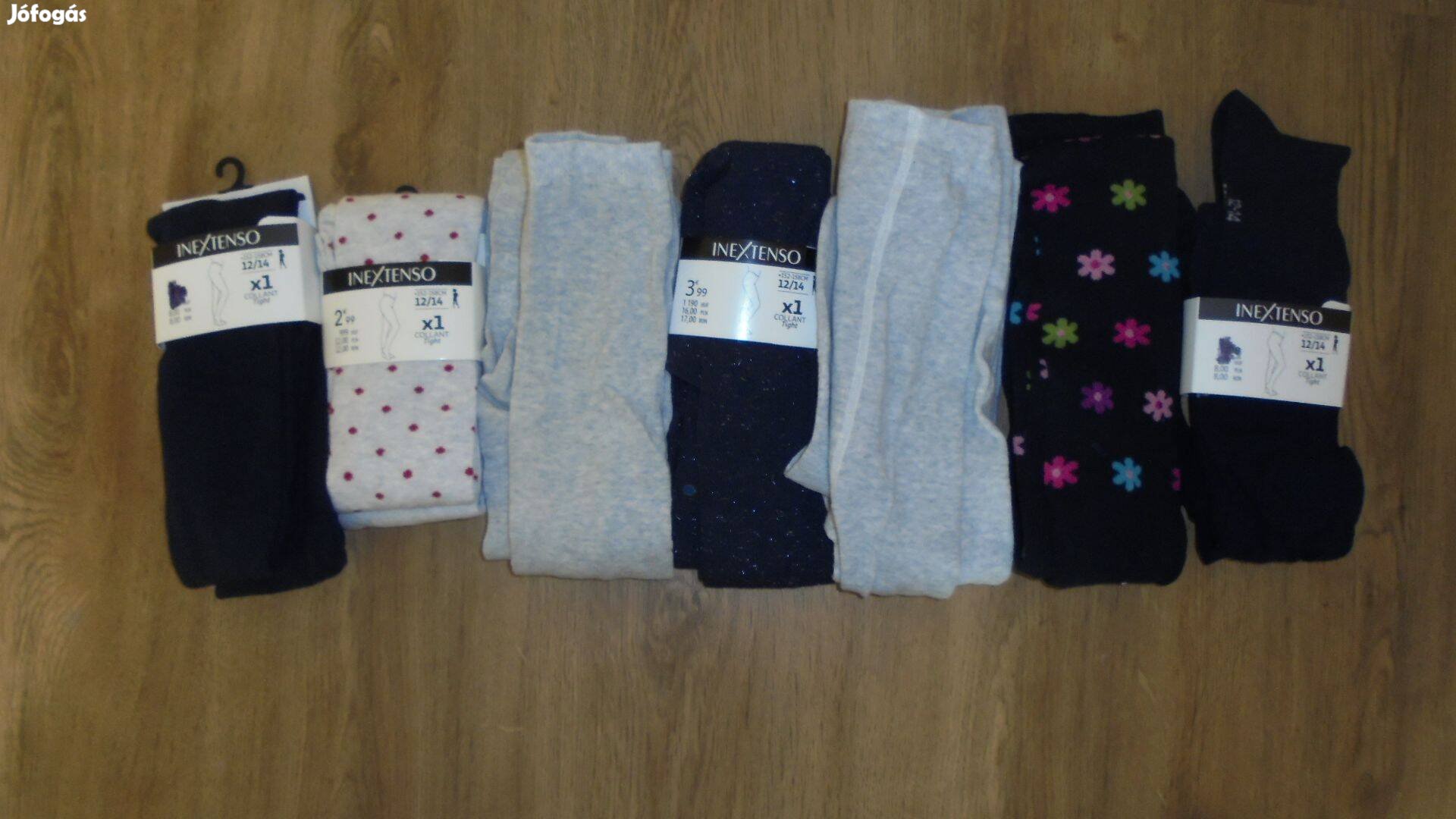 Új lányka harisnya harisnyanadrág - 3 féle - 158 - 164