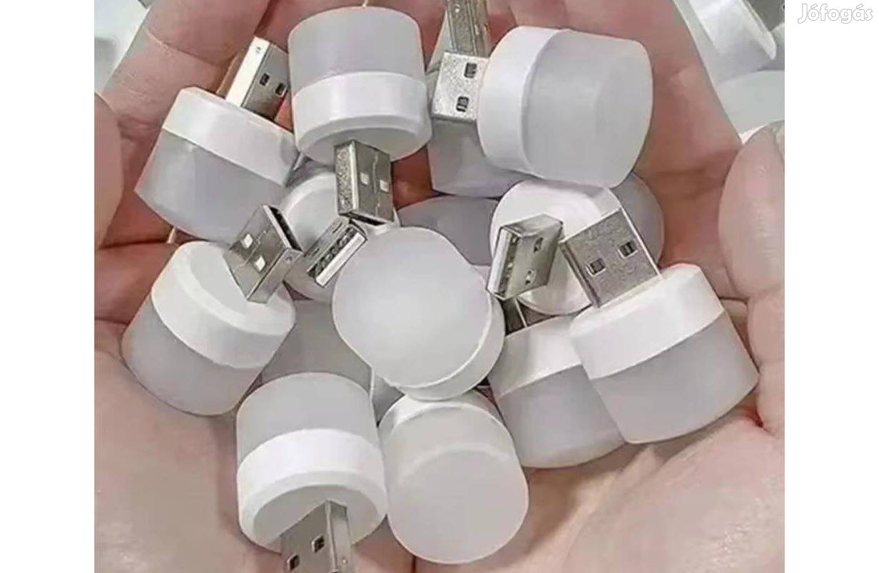 Új led éjszakai fény lámpa USB hideg meleg fehér világítás