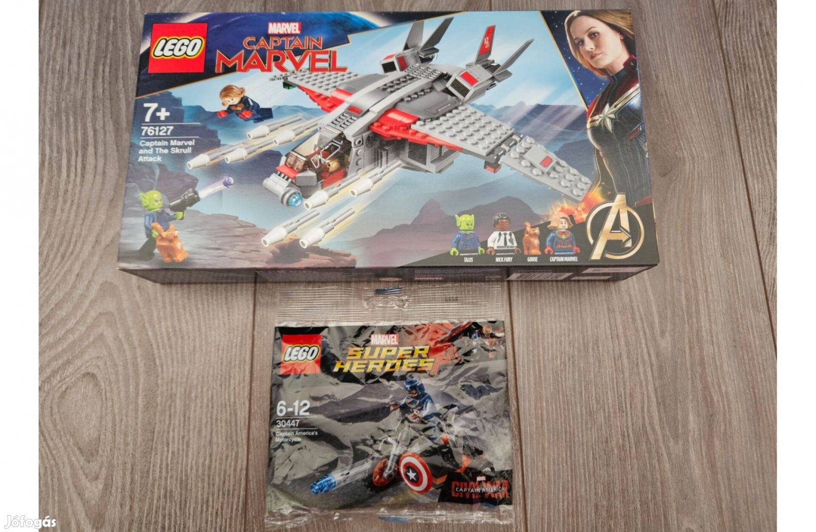 Új lego Marvel Super Heroes csomag: 76127 és 30447 együtt eladó!