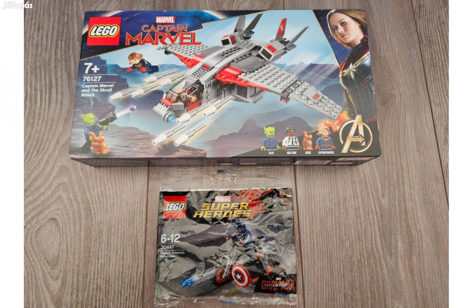 Új lego Marvel Super Heroes csomag: 76127 és 30447 együtt eladó!