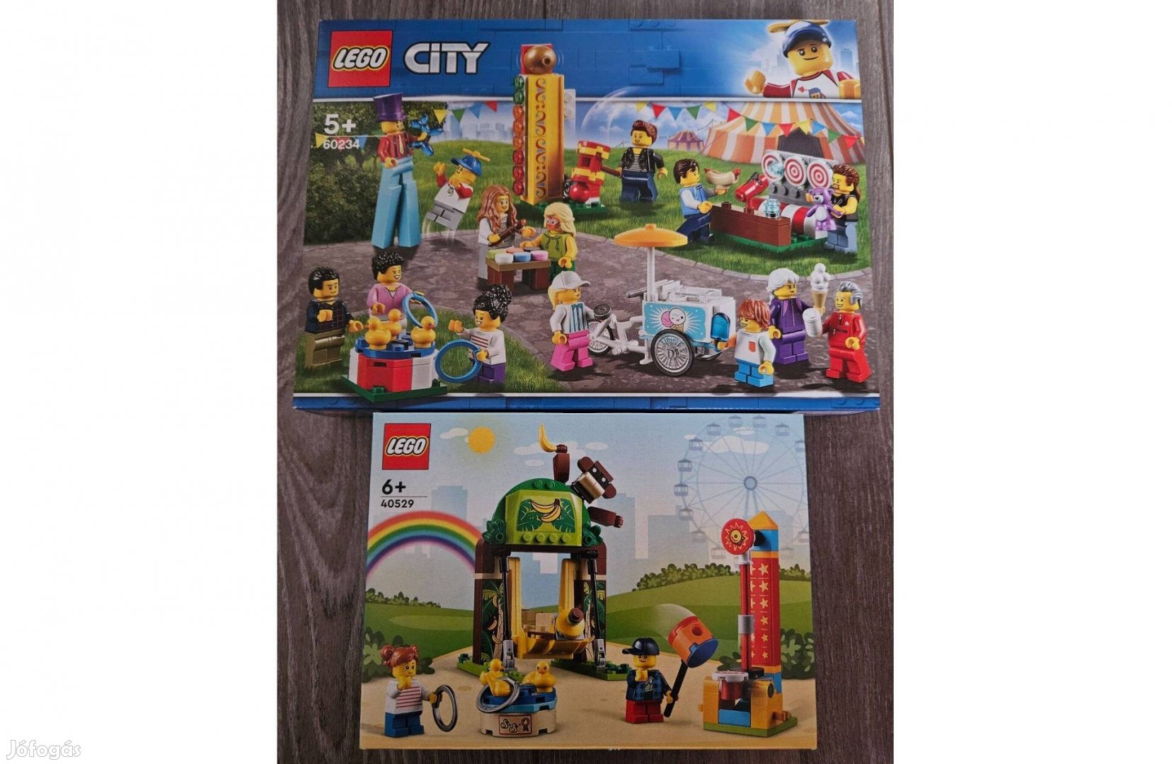 Új lego csomag City Figuracsomag Vidámpark 60234 és 40529 együtt eladó