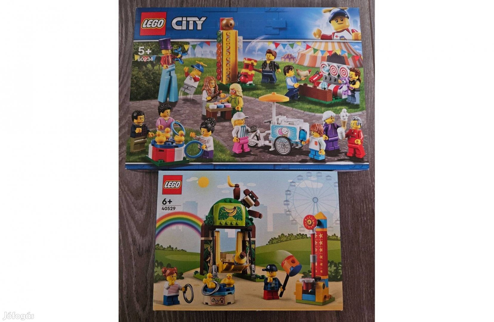 Új lego csomag City Figuracsomag Vidámpark 60234 és 40529 együtt eladó