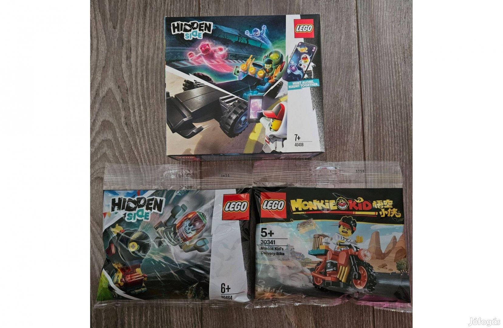 Új lego csomag: Hidden Side 40408, 30464 és Monkie Kid 30341 eladó!