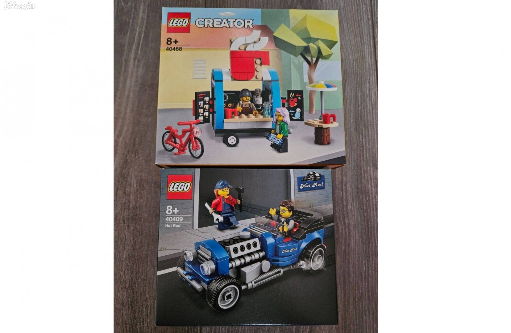 Új lego csomag: Hot Rod 40409 és Creator - Kávéskocsi 40488 eladó!