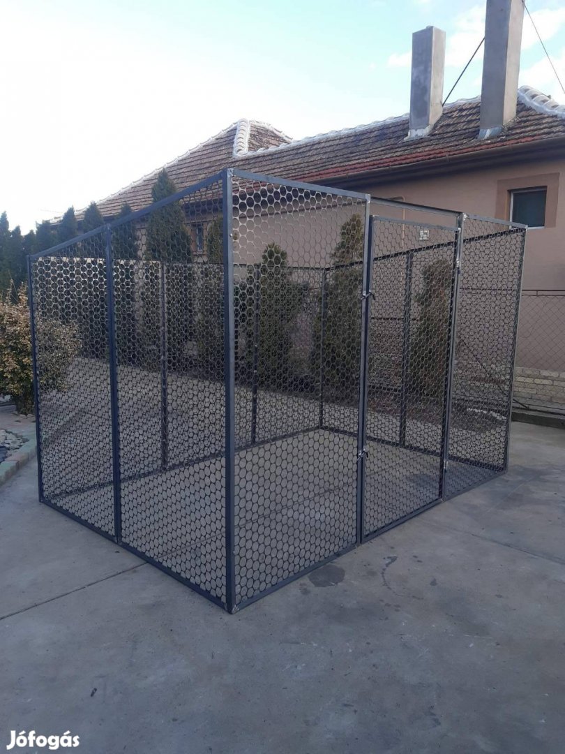 Új lemez kutya kennel (3*2m)