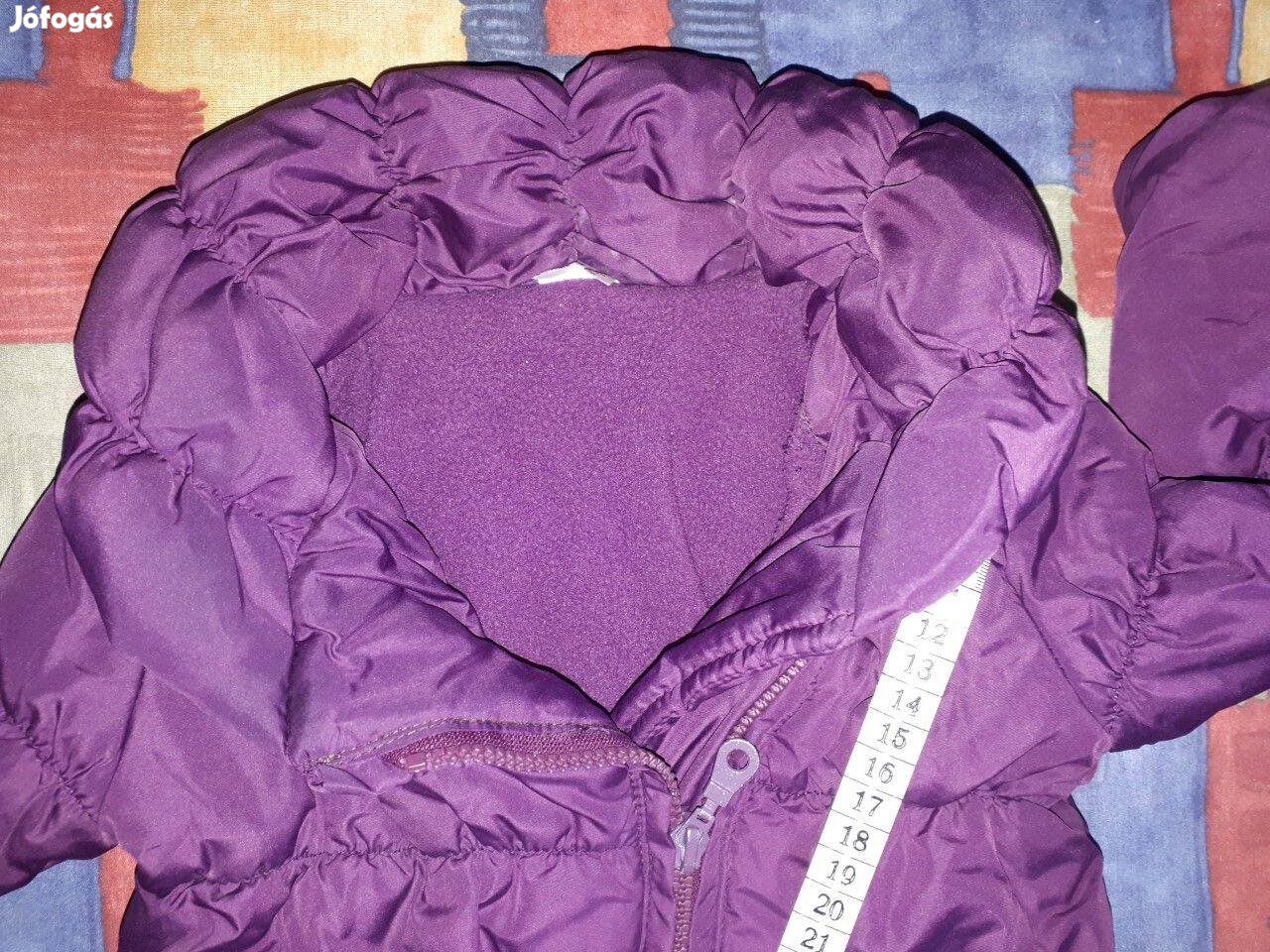 Új lila kabát dzseki tavaszra
