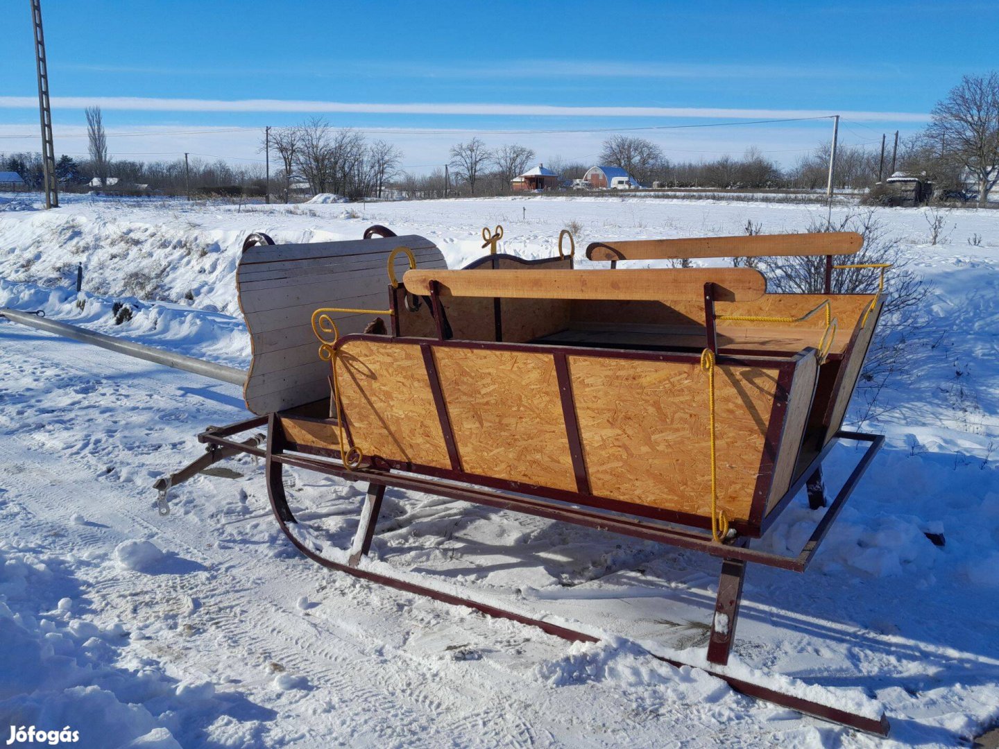 Új lovas szánkó eladó