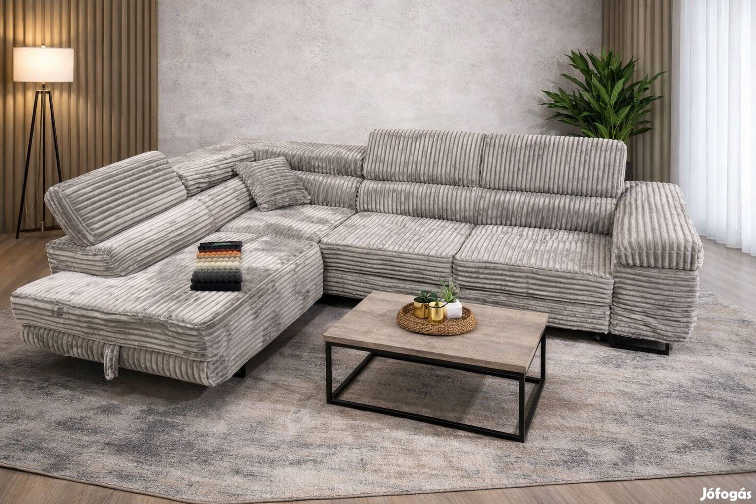 Új luxus kanapé sarokülő ülőgarnitúra egyenesen a gyártótól