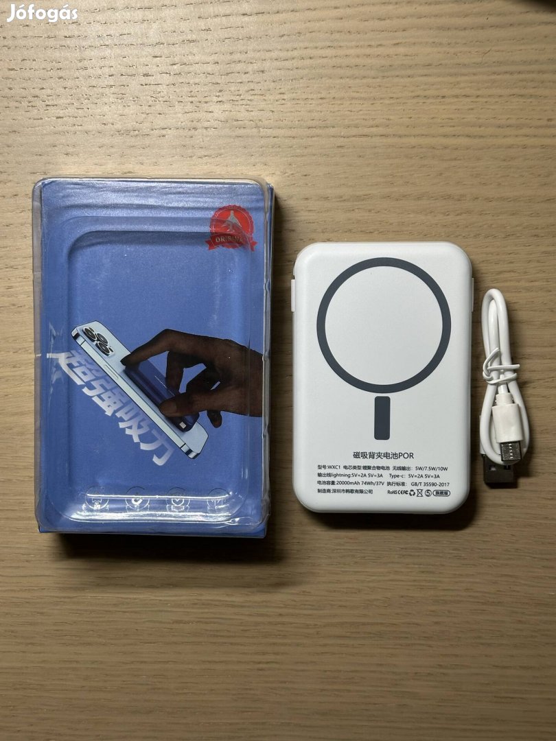 Új magsafe powerbank 20000mah garanciával