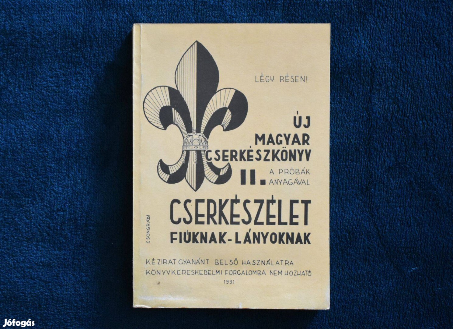 Új magyar cserkészkönyv II - Cserkészélet fiúknak-lányoknak Csongrádi