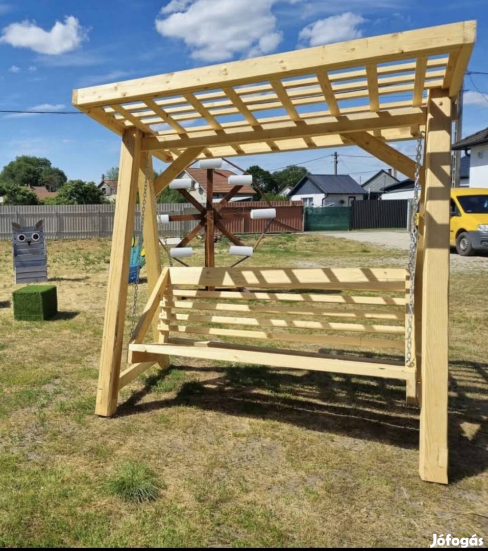 Új masszív fenyő hintaágy