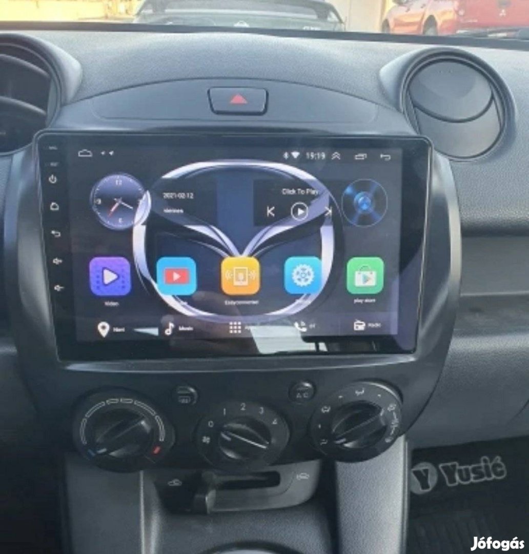 Új mazda 2 android autó rádió multimédia fejegység hifi gps bluetooth