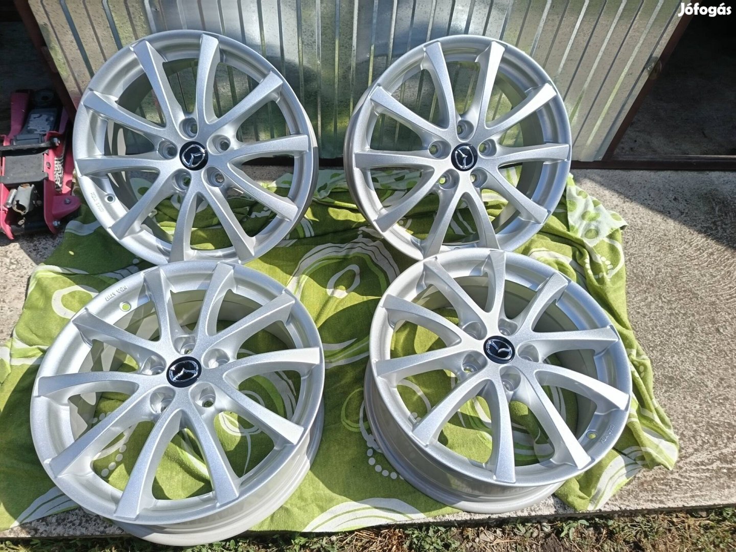 Új mazda 5x114,3 17 col alufelni szett 
