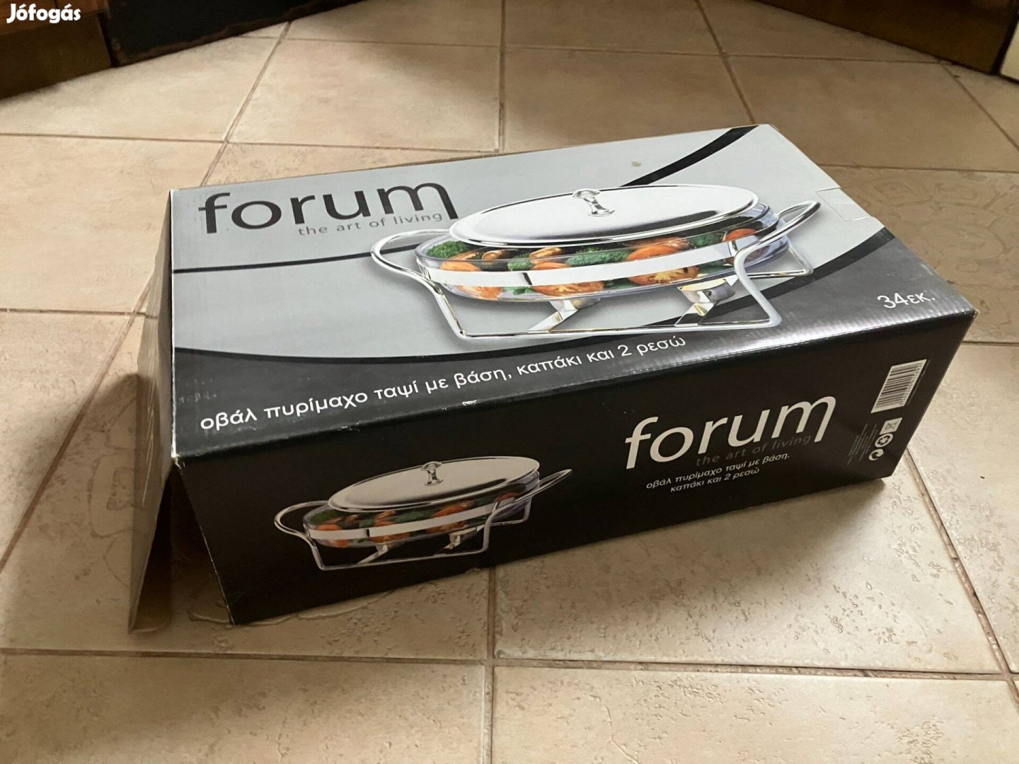 Új melegentartó, tálaló