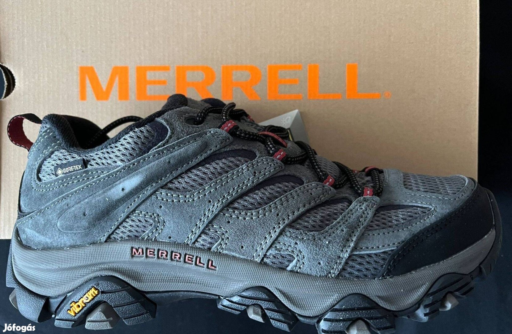 Új merrell moab 3 gtx goratex-es túracipő dobozában eladó