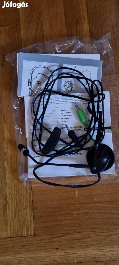 Új mikrofonos fejhallgató