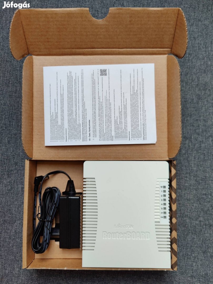 Új mikrotik hAP ac PoE router