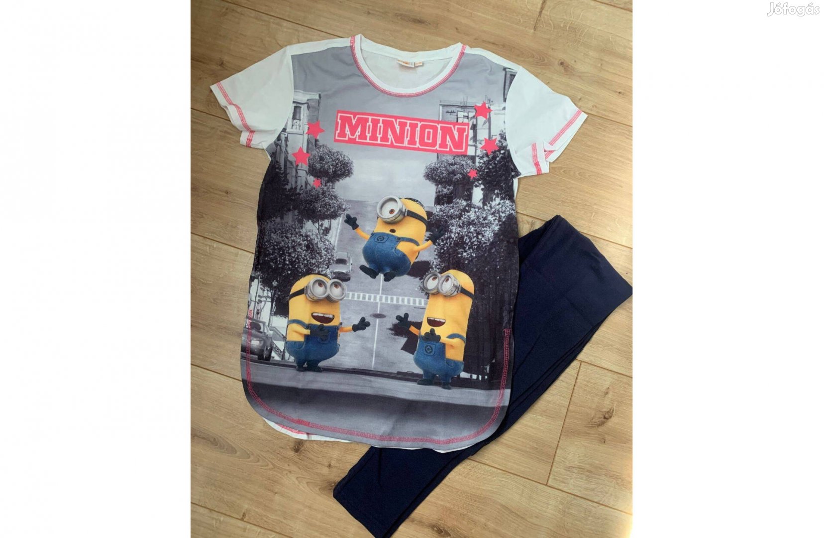 Új minion póló 164-es, 13 14 év, hozzá leggings nadrág 164, minyonok