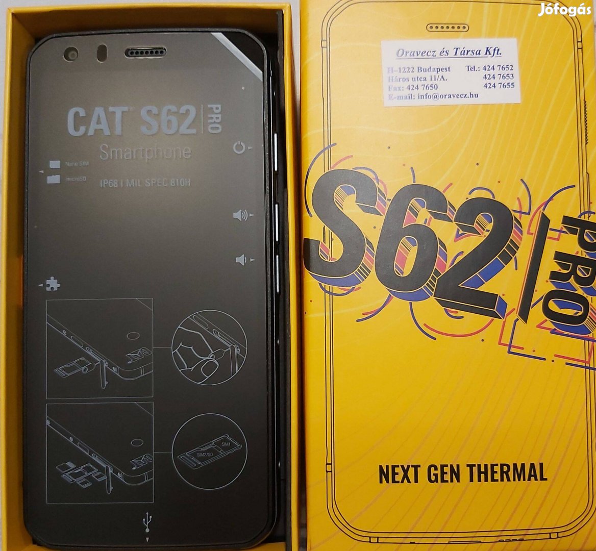 Új mobiltelefon CAT S62 Pro