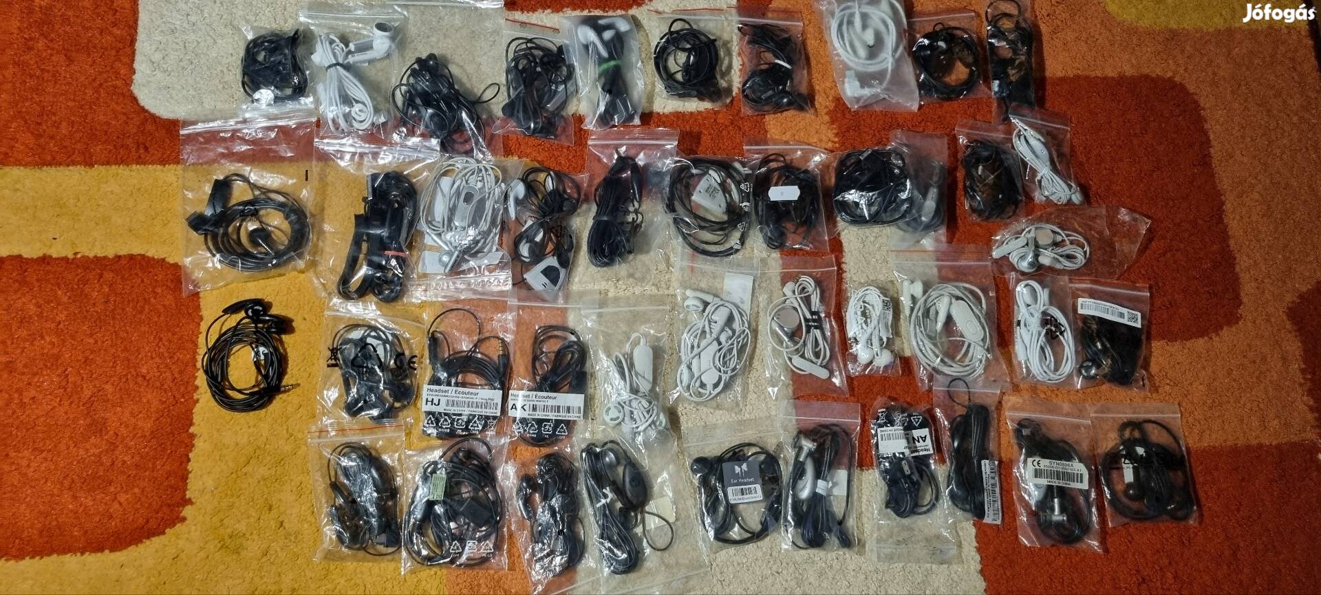 Új mobiltelefon fülhallgatók többféle típusú