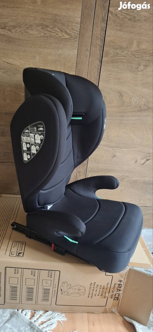 Új moni i-Race gyerekülés isofixes 100-150 cm -ig