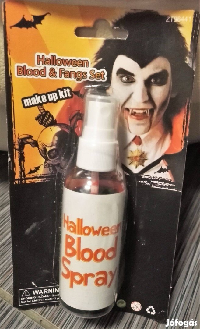 Új mű vér művér spray Halloween smink jelmez kiegészítő