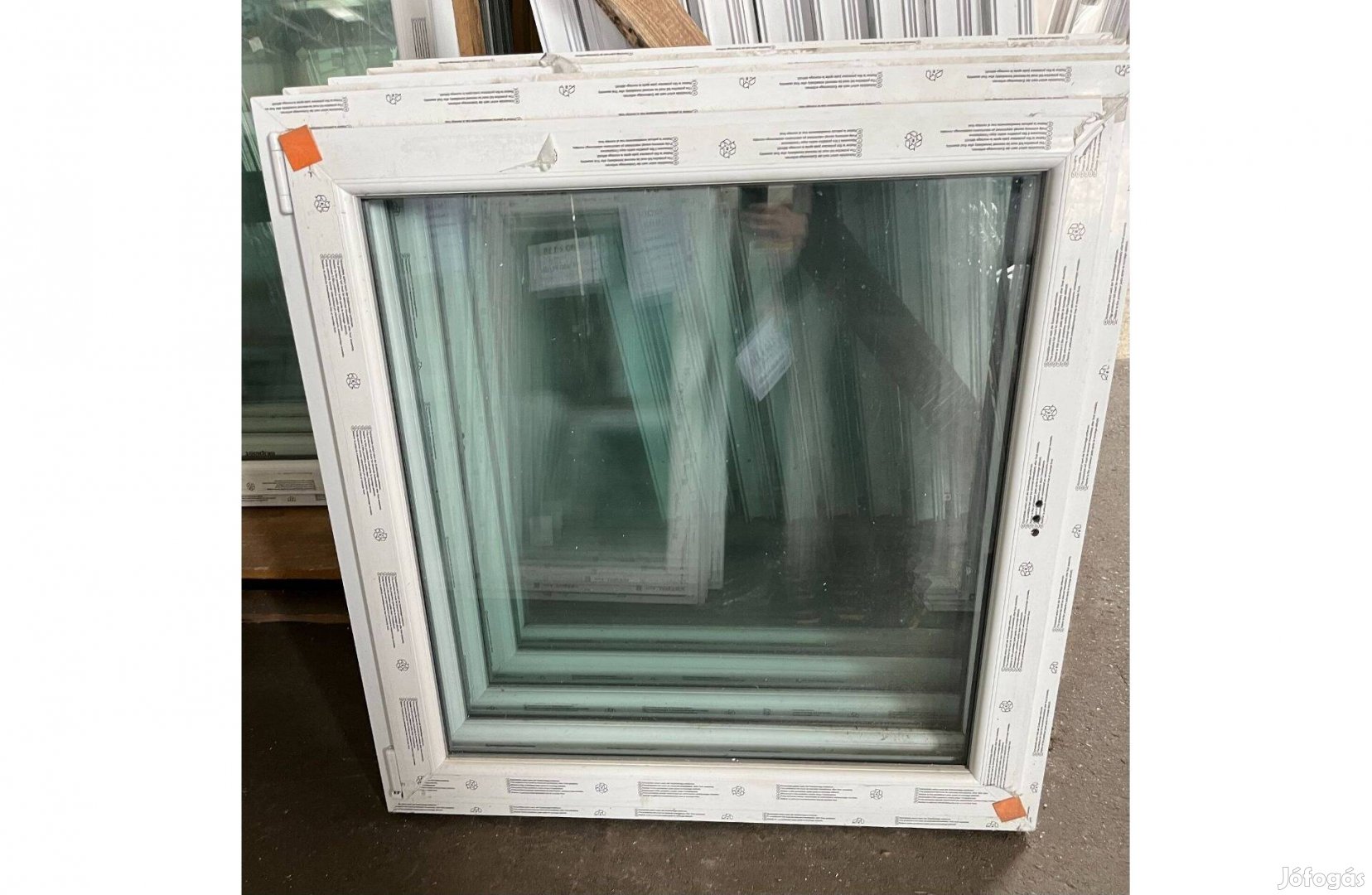 Új műanyag ablak (110 x 110) Hatalmas Készlet,széles választék