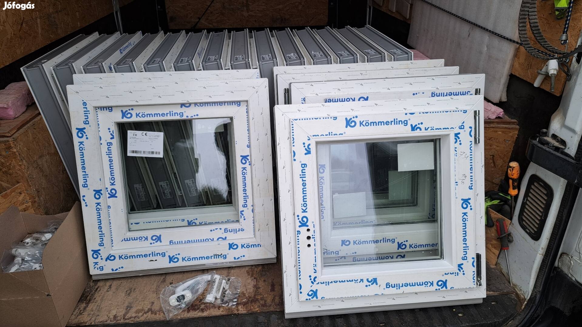 Új műanyag ablakok 58×58
