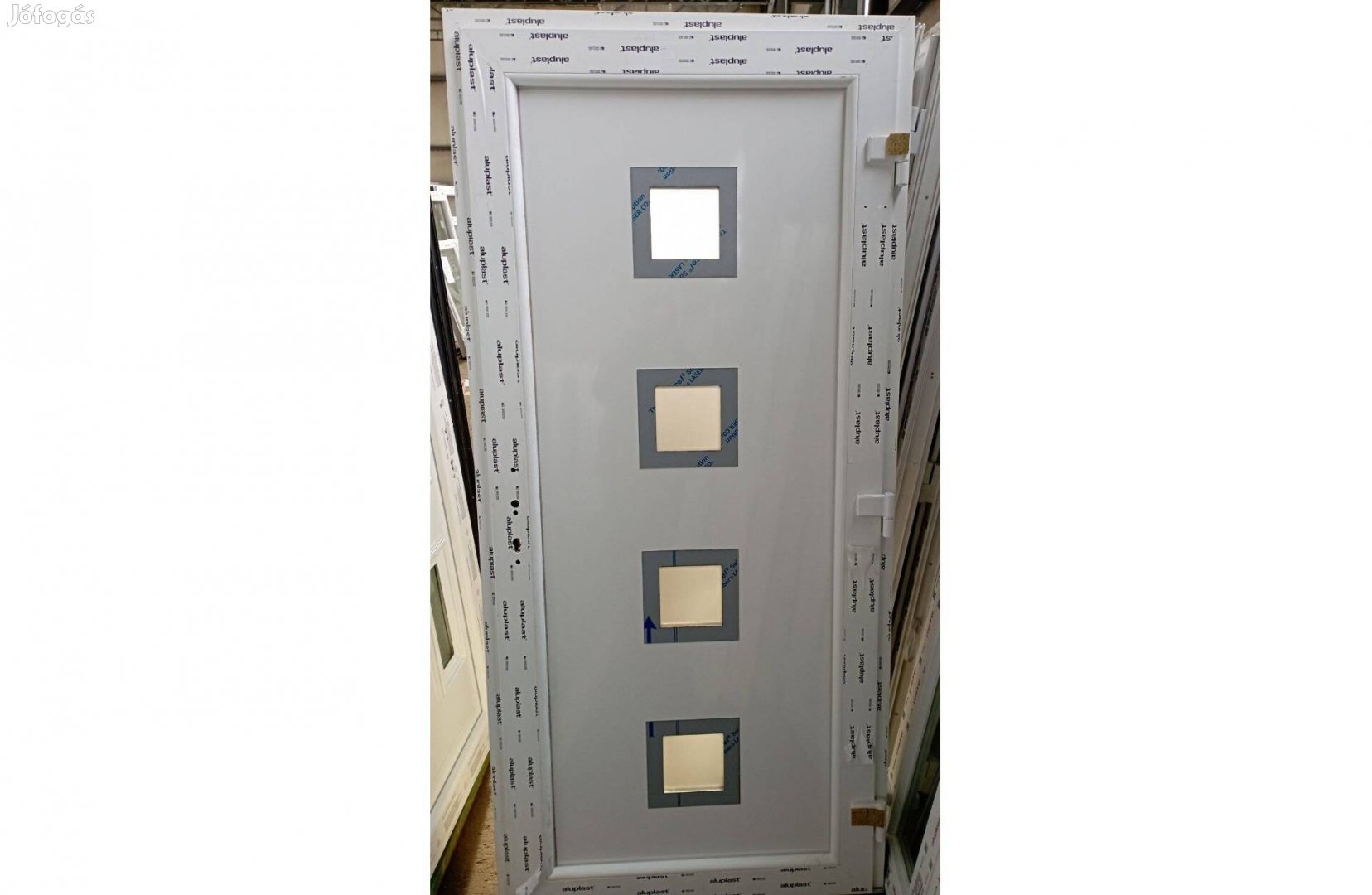 Új műanyag bejárati ajtó Panama (98 x 208) Készletről Azonnal