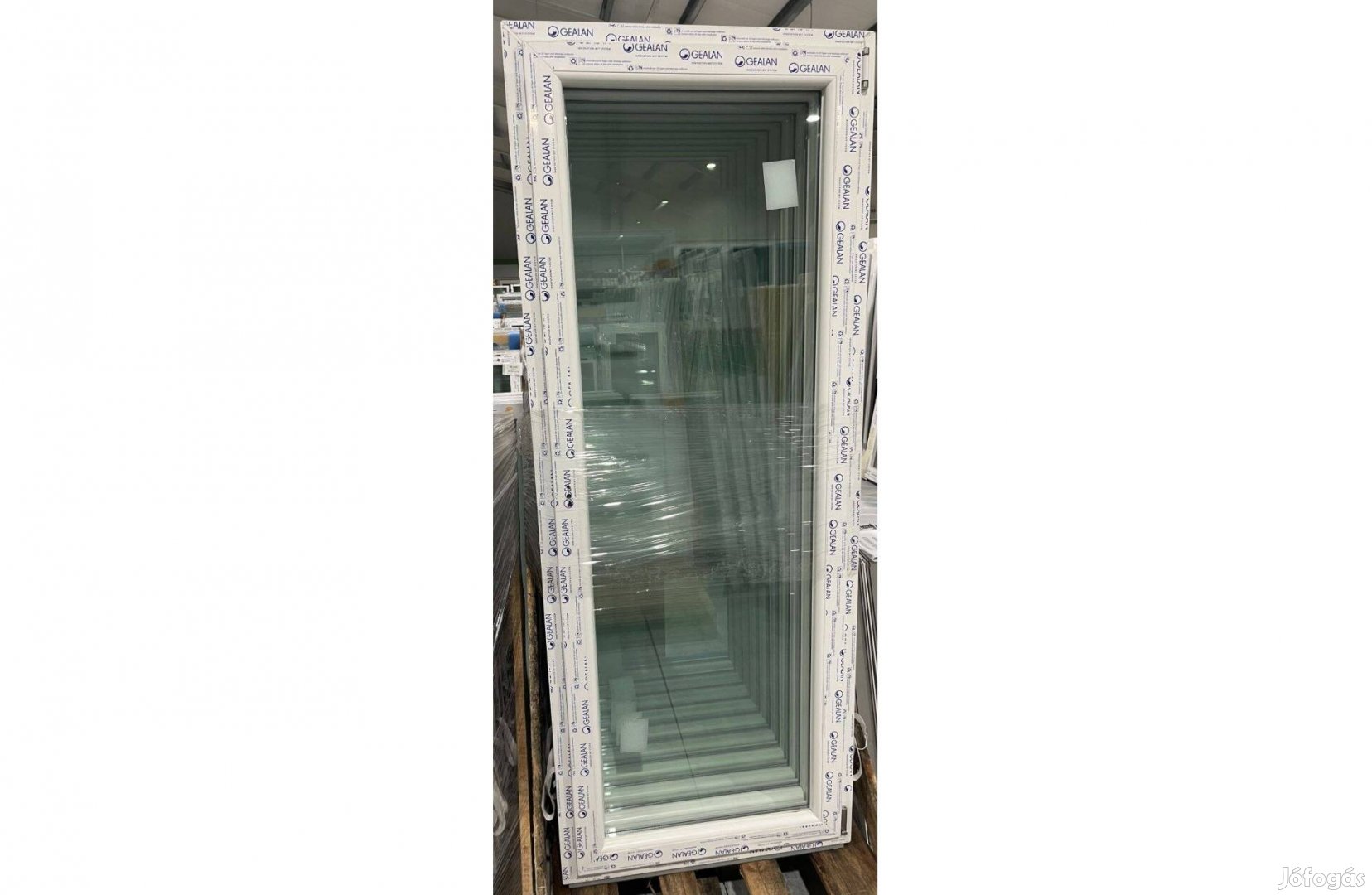 Új műanyag teraszajtó, erkélyajtó (80x205 bukó-nyíló) készletről