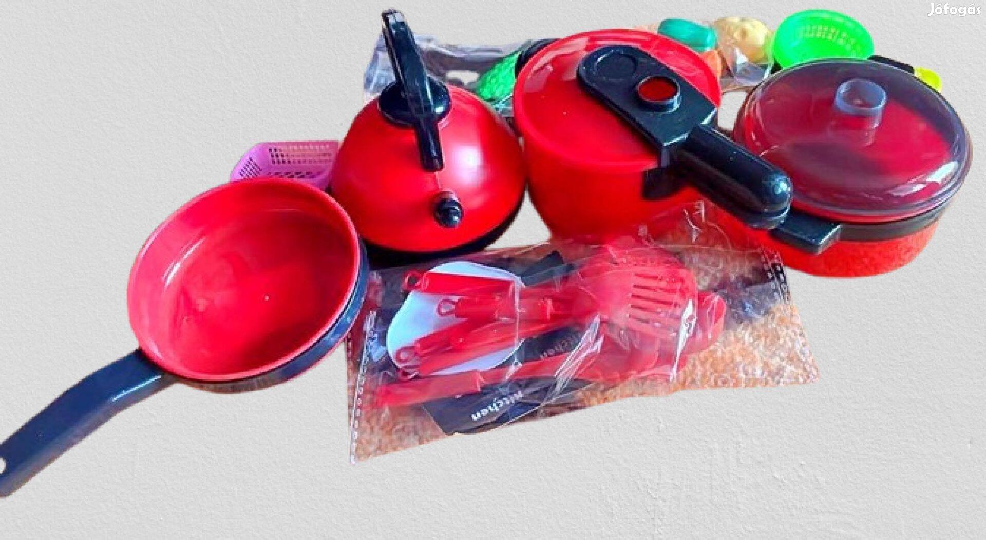 Új nagy méretű műanyag játék konyha kiegészítők