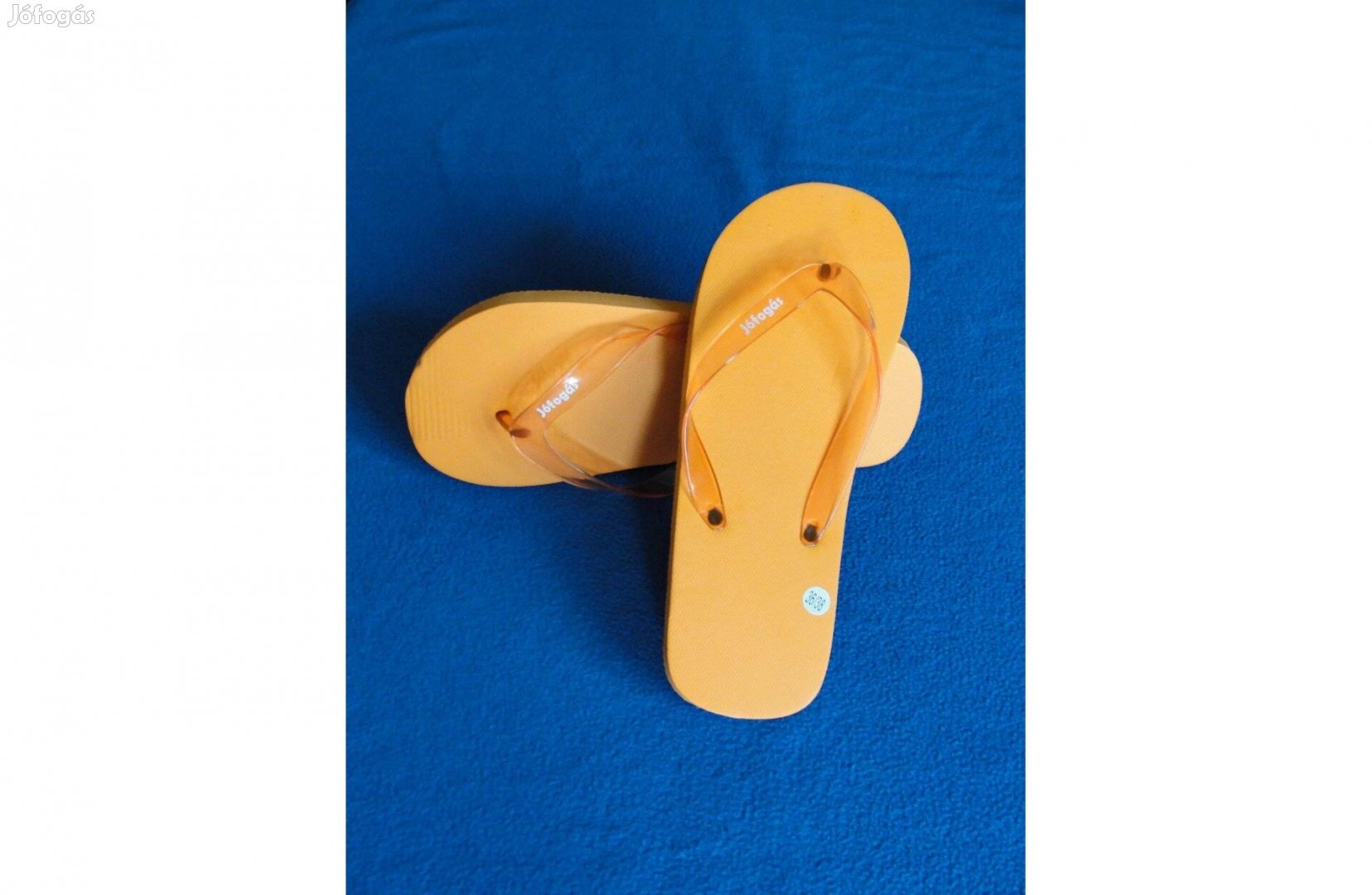 Új narancssárga flip flop papucs 36/38, 25 cm