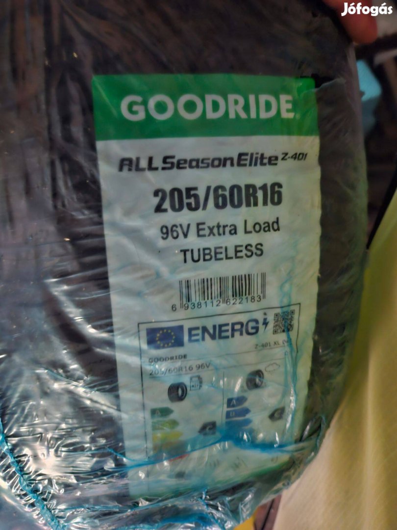 Új négyévszakos gumiabroncs (Goodride All Season Elite Z-401 205/60 R1