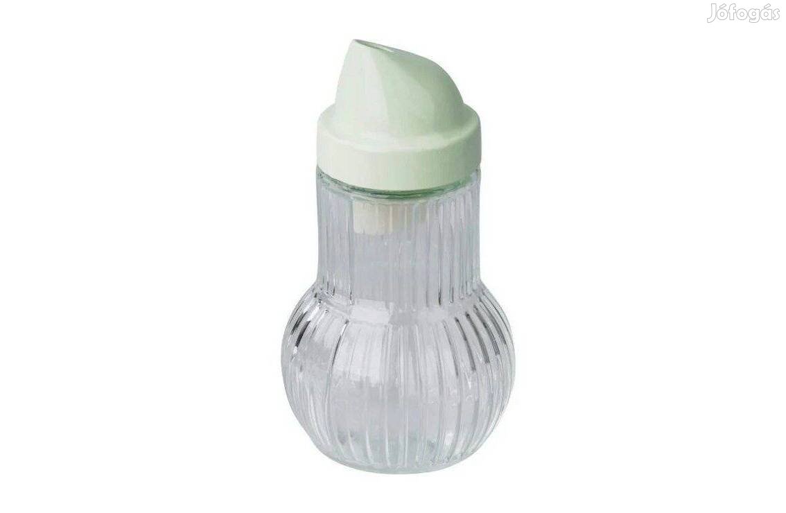 Új német Fackelmann 160 ml üveg cukoradagoló cukortartó