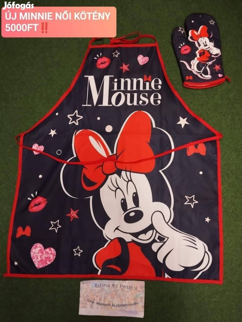 Új női Minnie kötény 