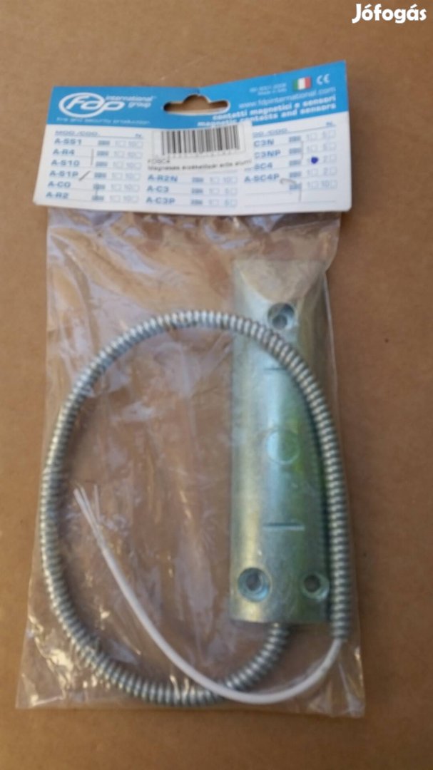 Új nyitásérzékelő, felületre szerelhető A-SC4 típusú