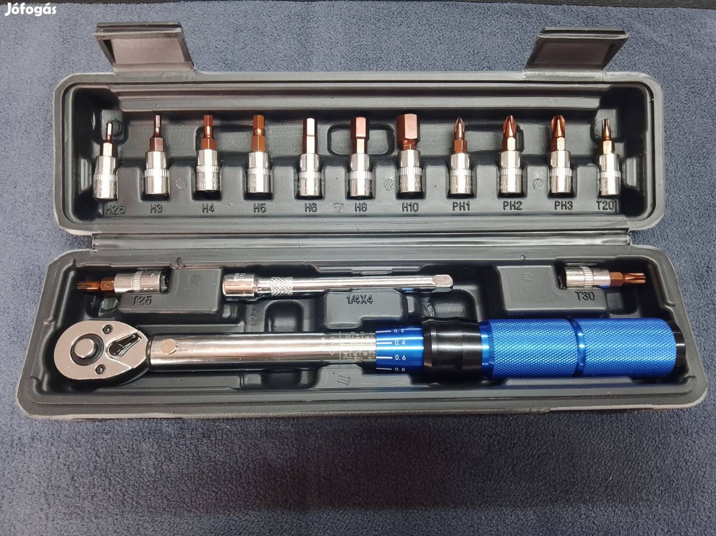 Új nyomatékkulcs 14 2-24Nm kerékpárszereléshez bit fejjel