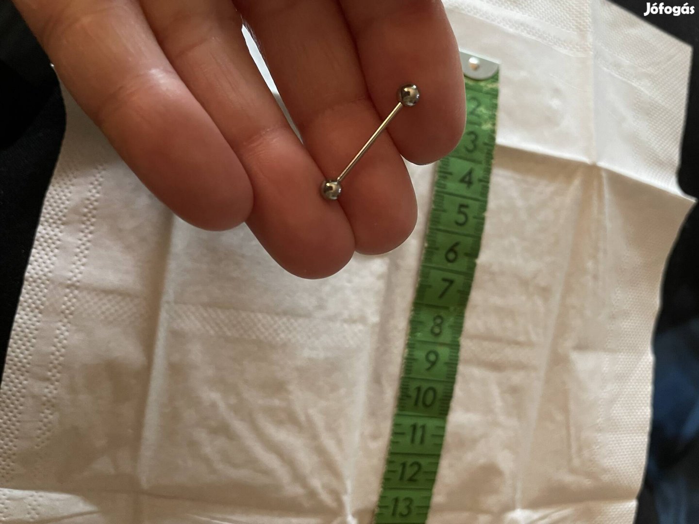 Új orvosi acél bridge piercing 