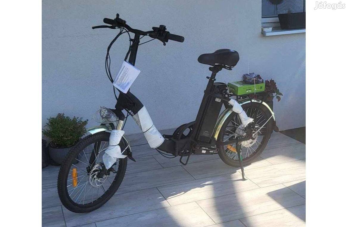 Új összecsukható elektromos kerékpár bicikli robogó moped gari szállít