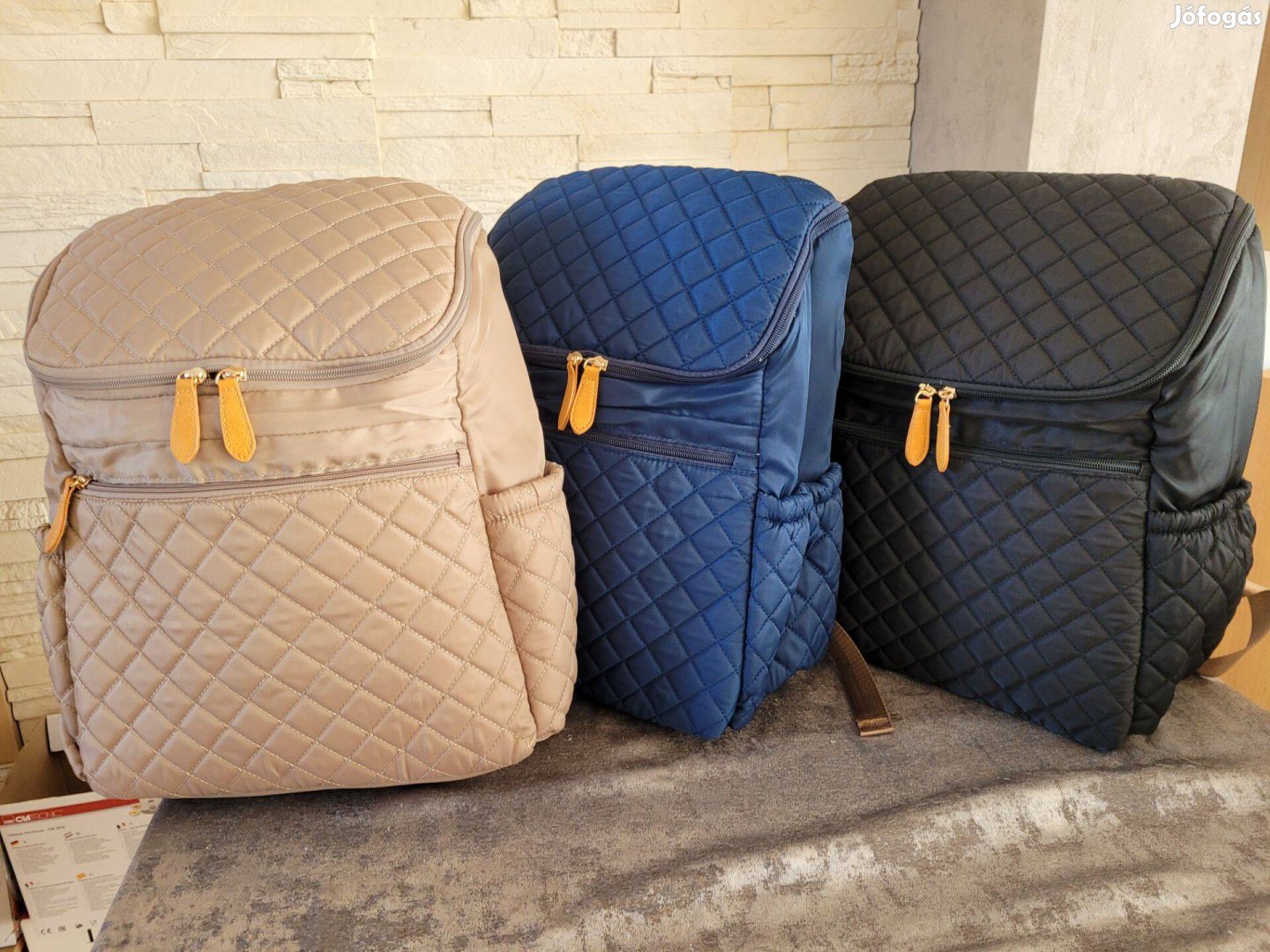 Új pelenkázó hátizsák, pelenkázó táska 3 színben