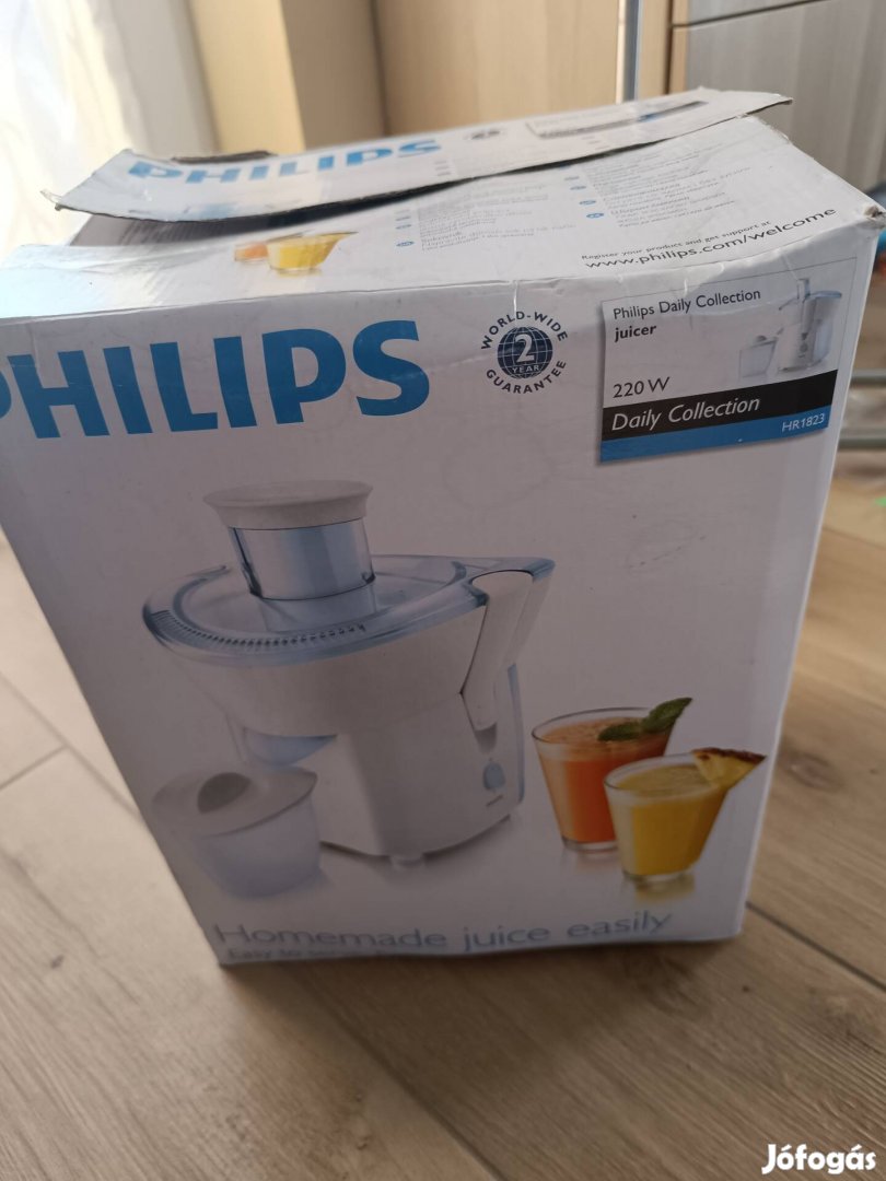 Új philips gyümölcscetrifuga gyümölcsprés