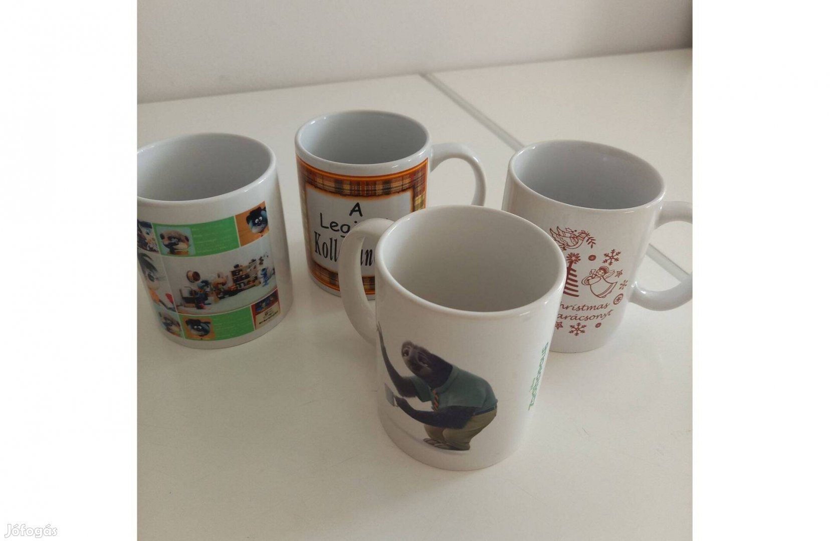 Új porcelán bögrék