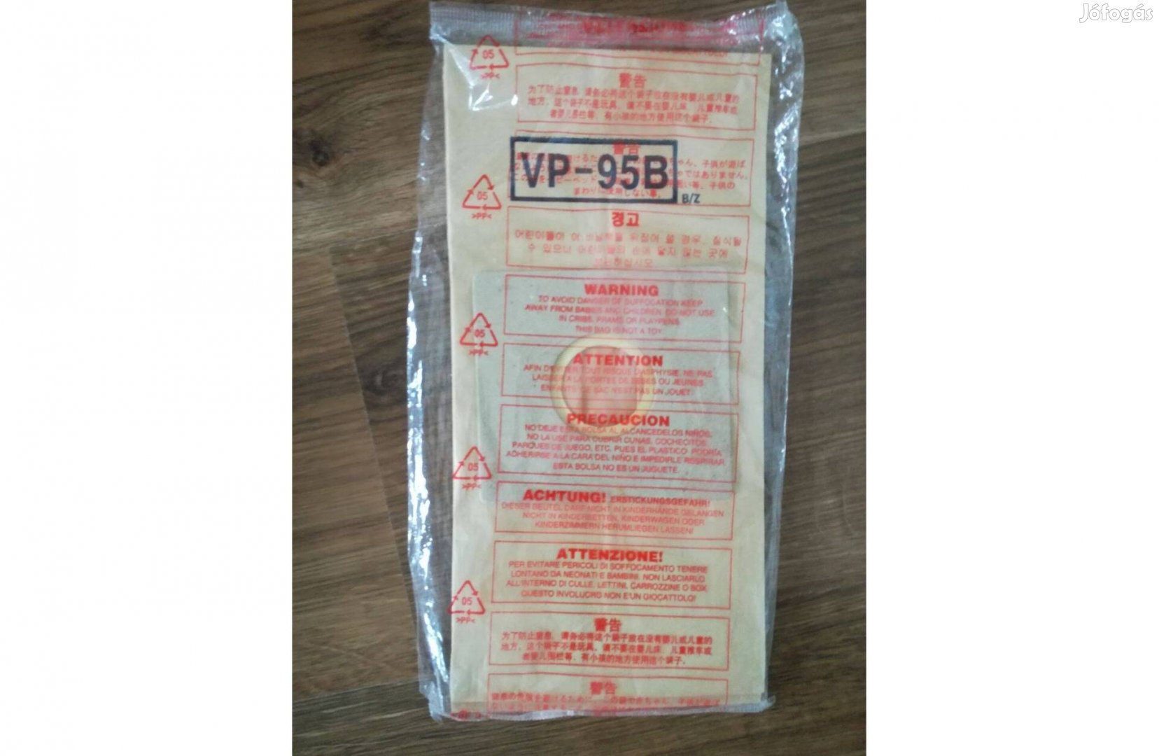 Új porzsákok bontatlan csomag VP-95B