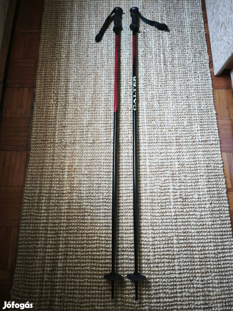 Új profi 125cm-es aluminium síbotok állítható csuklópánttal